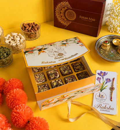 Rakshabandhan Special - Khajur Pak with Rakhi