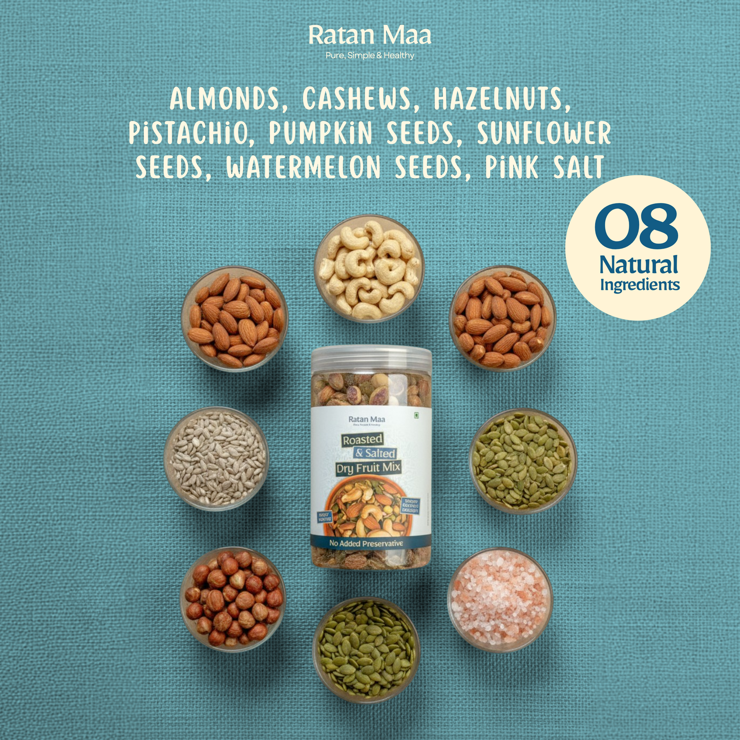 Roasted & Salted Dry Fruit Mix